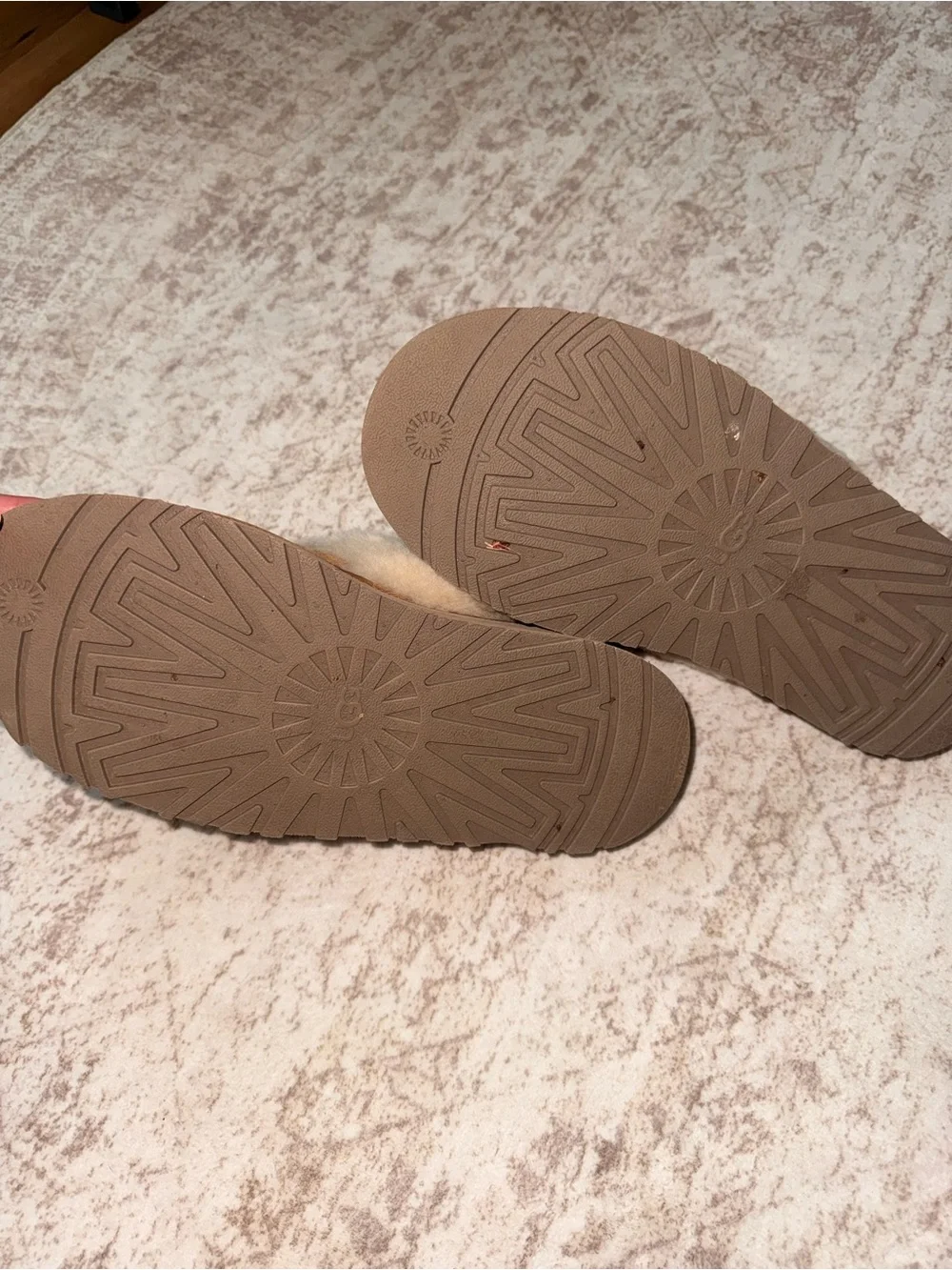 UGG platform mule